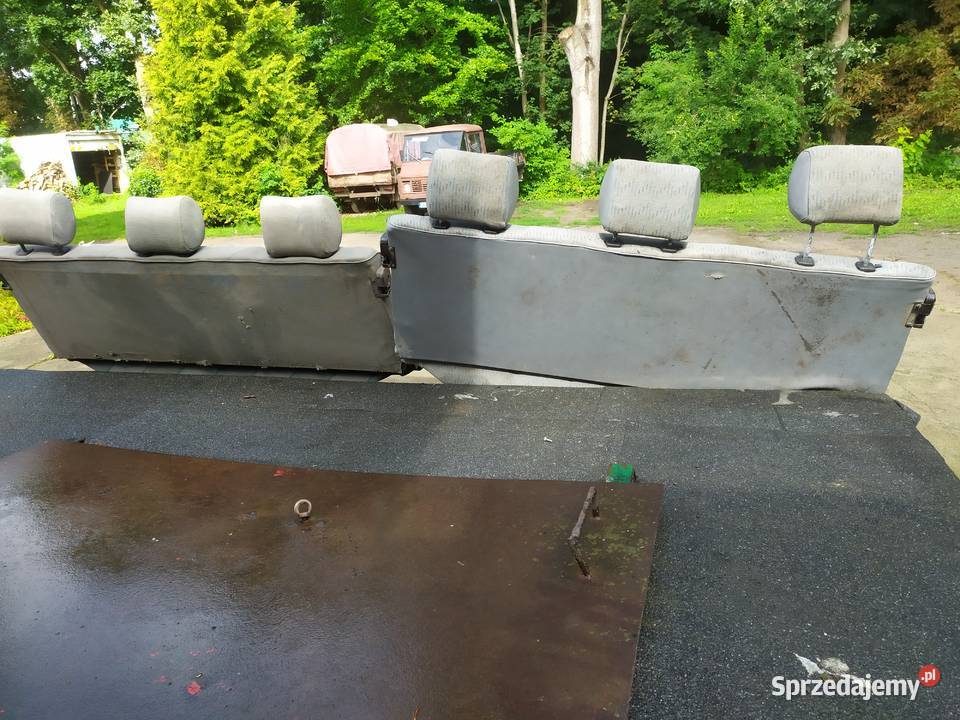 Fotele kanapa 3 rząd VW T4 pomorskie Somonino