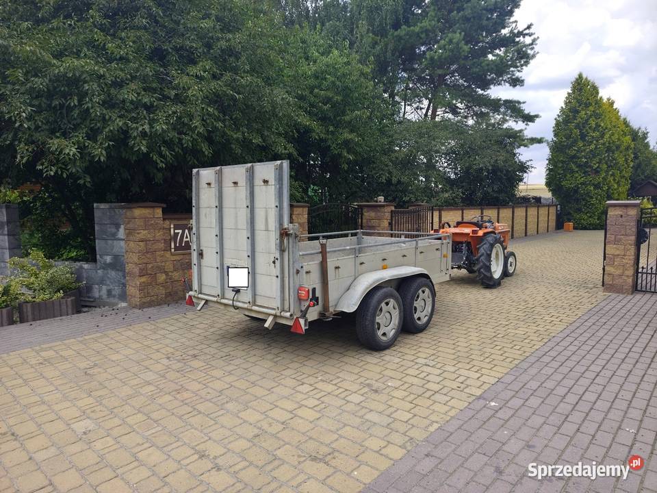 Przyczepa WALTHER Pod Minikoparkę DMC 2500 1840kg Wodzisław sprzedam