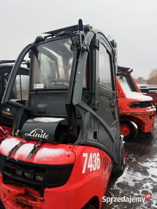 drzwi kabina LINDE wersja Bocian modele H25 H30 gaz Działoszyn