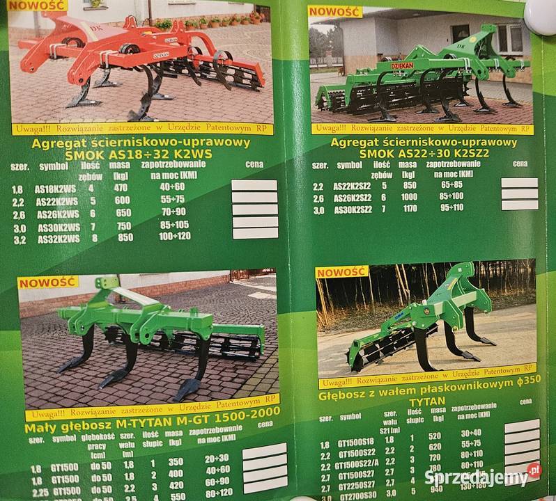 AGREGAT ŚCIERNISKOWIEC SMOKDZIEKAN polska dolnośląskie Oława sprzedam