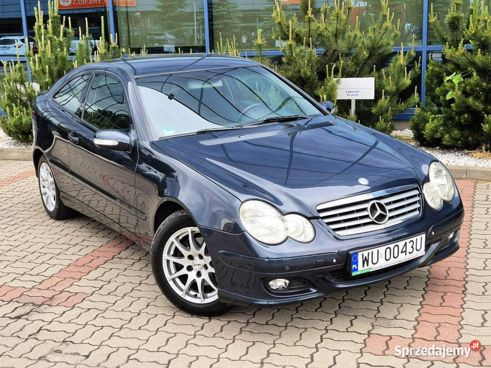 Mercedes C 180 PROSTO Z NIEMIEC sport coupe 2/3 Warszawa