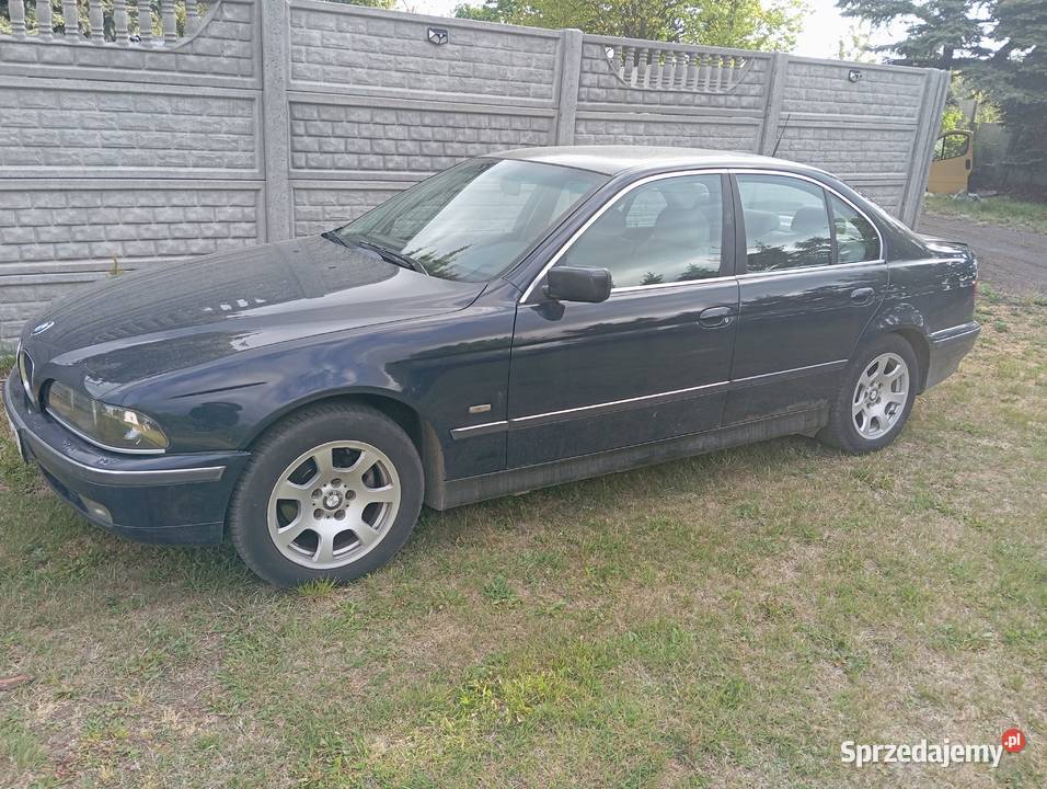 BMW E39 525D M57 Dunkelblau wszystkie części Lubin