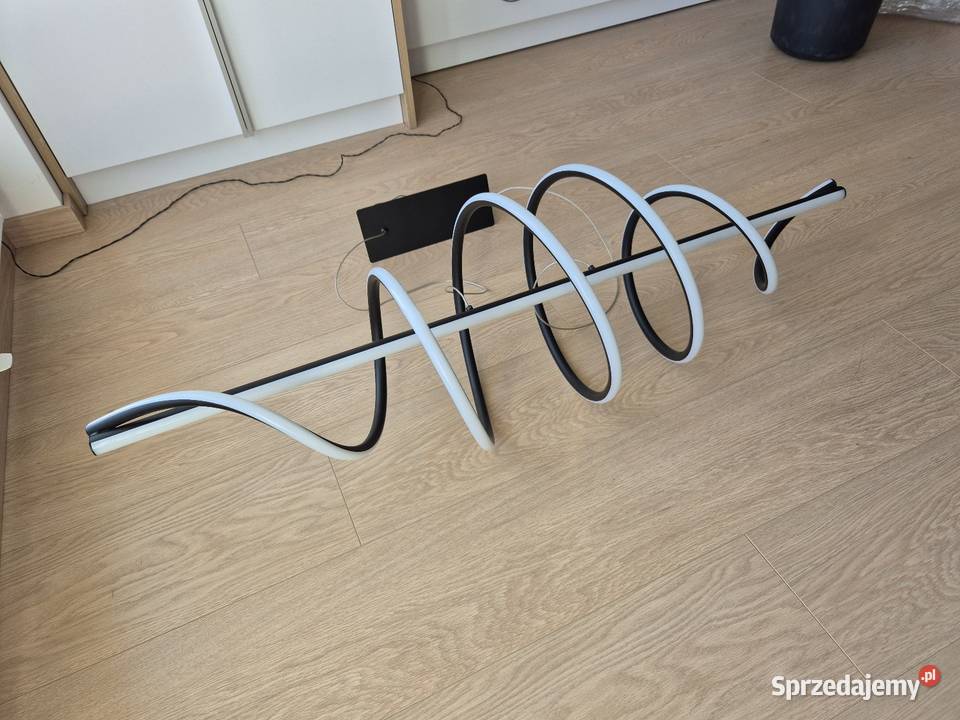 Lampa wisząca Twist czarna LED Milagro Warszawa