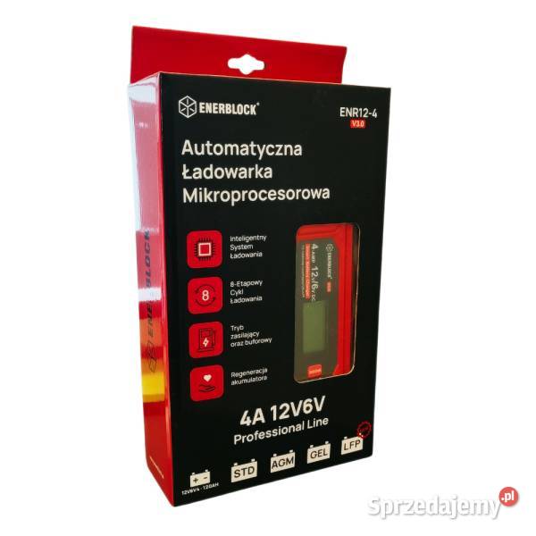 Enerblock 612V 4A LFP AGM GEL EFB Automat Gorzów Wielkopolski