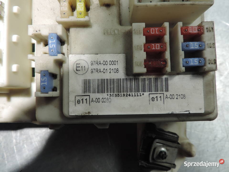 SKRZYNKA BEZPIECZNIKÓW FORD FOCUS MK2 Rok produkcji 2008 małopolskie