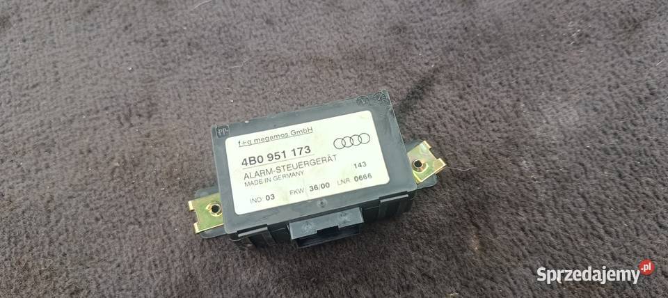 Sterownik Alarmu Centralka Audi A4 B5 4B0 951 śląskie Myszków