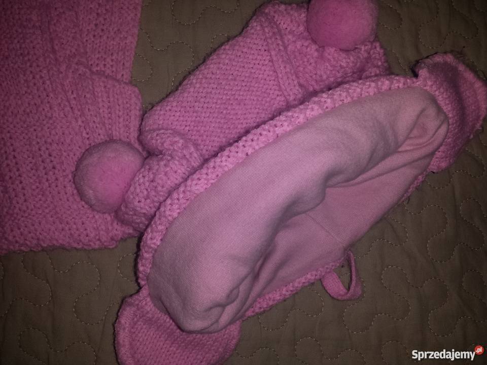 Zestaw zimowy czapka szalik Warszawa