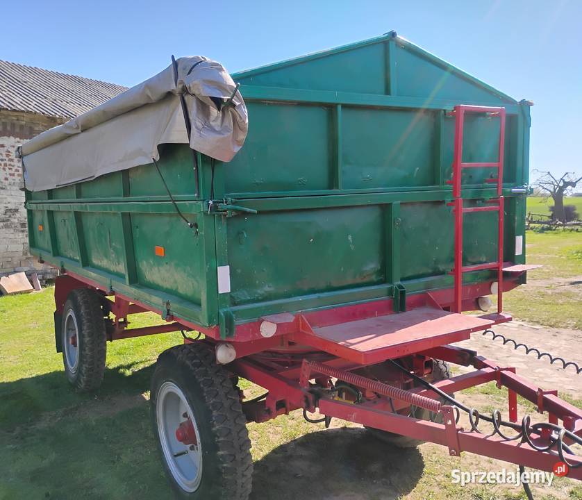 Przyczepa 45 t Pom Goleniów d47 d732 lubelskie Stryjno-Kolonia