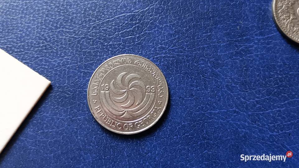 Stare monety 10 tetri 1993 Gruzja Lesko