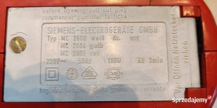 stary żarnowy młynek do kawy Siemens Sprawny Brwinów