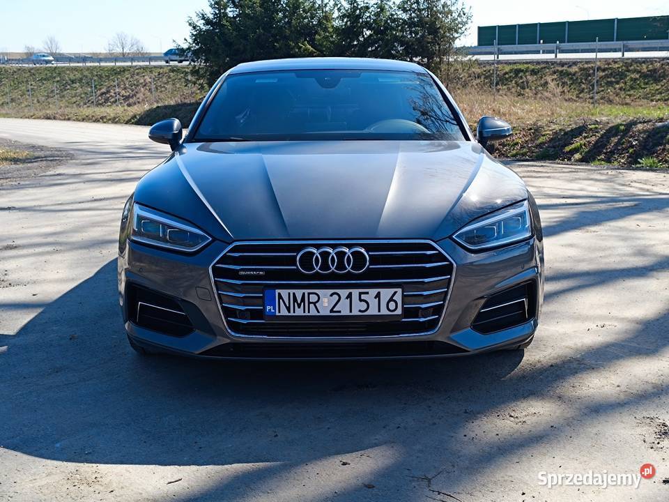 Audi A5 20 TFSI Quattro STronic 252 CYMC garażowany Mrągowo
