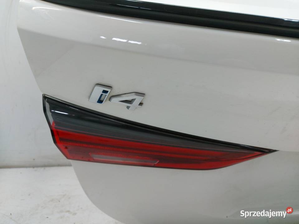 BMW i4 G26 4 GranCoupe 2023 klapa bagażnika tył osobowe