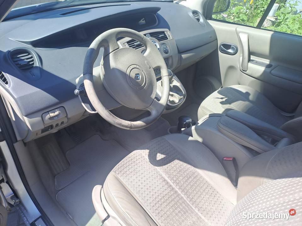 Renault Scenic 2005 srebrny Człuchów sprzedam