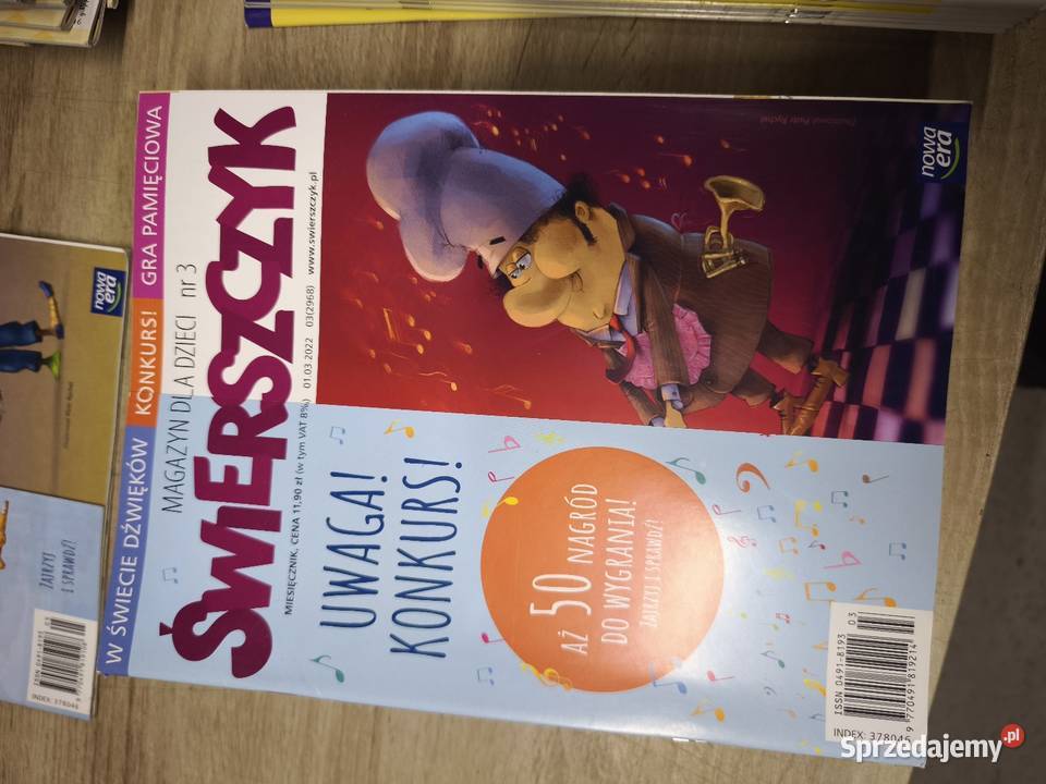Zestaw gazet gazetek czasopism dzieci Kraków