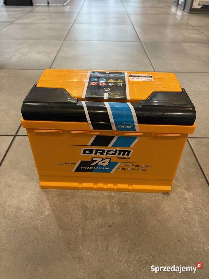 Akumulator Grom Racing 74Ah 720A podlaskie Augustów sprzedam