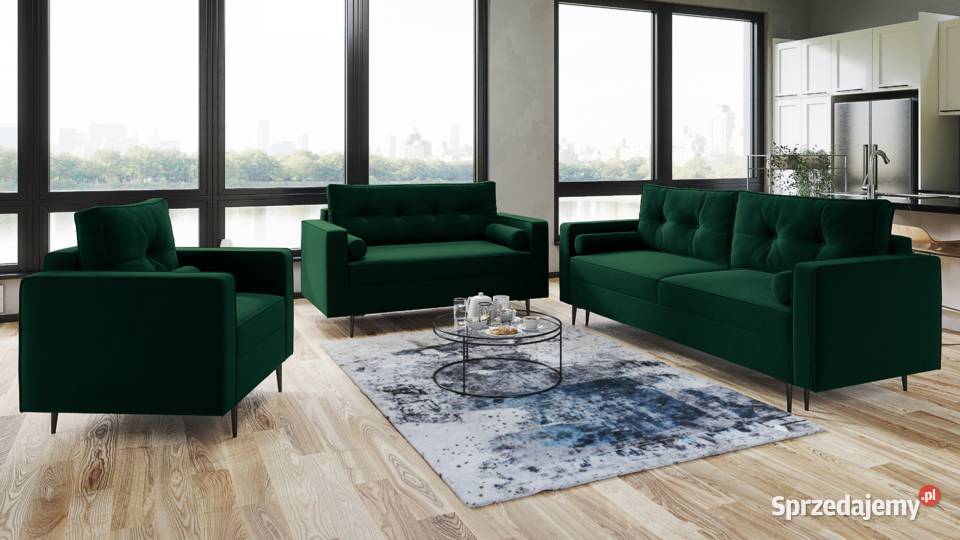 Zestaw MELVILE 321 tkanina Komplety wypoczynkowe małopolskie Brody