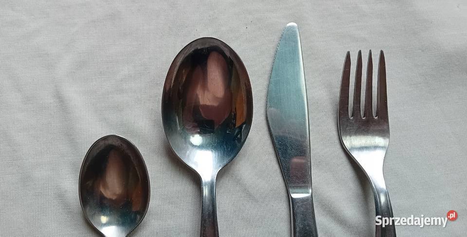 Sztućce ze stali nierdzewnej Gerlach komplecik 1 Koźminek sprzedam