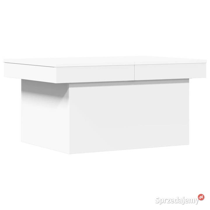 Stolik kawowy biały 100x55x40 materiał Warszawa