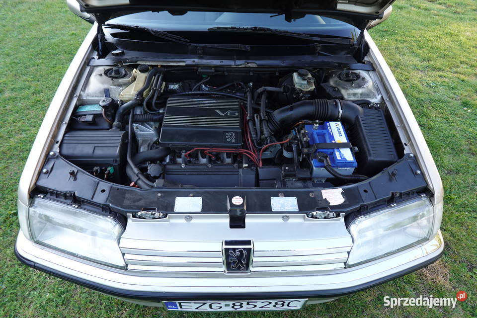 PEUGEOT 605 1991 30 V6 SRi 1 Właściciel 167KM łódzkie Zgierz