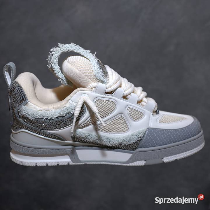 Louis Vuitton LV Skate Swarovski Crystals białe