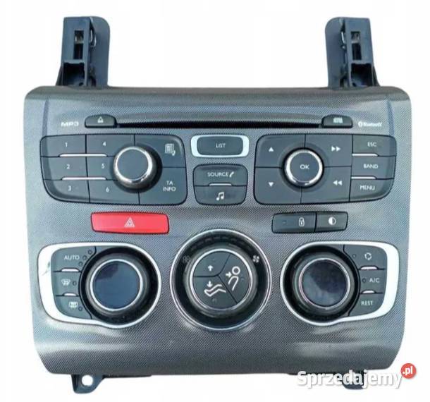 Panel klimatyzacji radia CITROEN C4 II B7 DS4 podkarpackie Chrząstów sprzedam