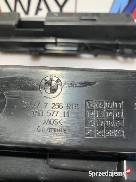 BMW F30 F31 MOCOWANIE ŚLIZG WSPORNIK LISTWY osobowe