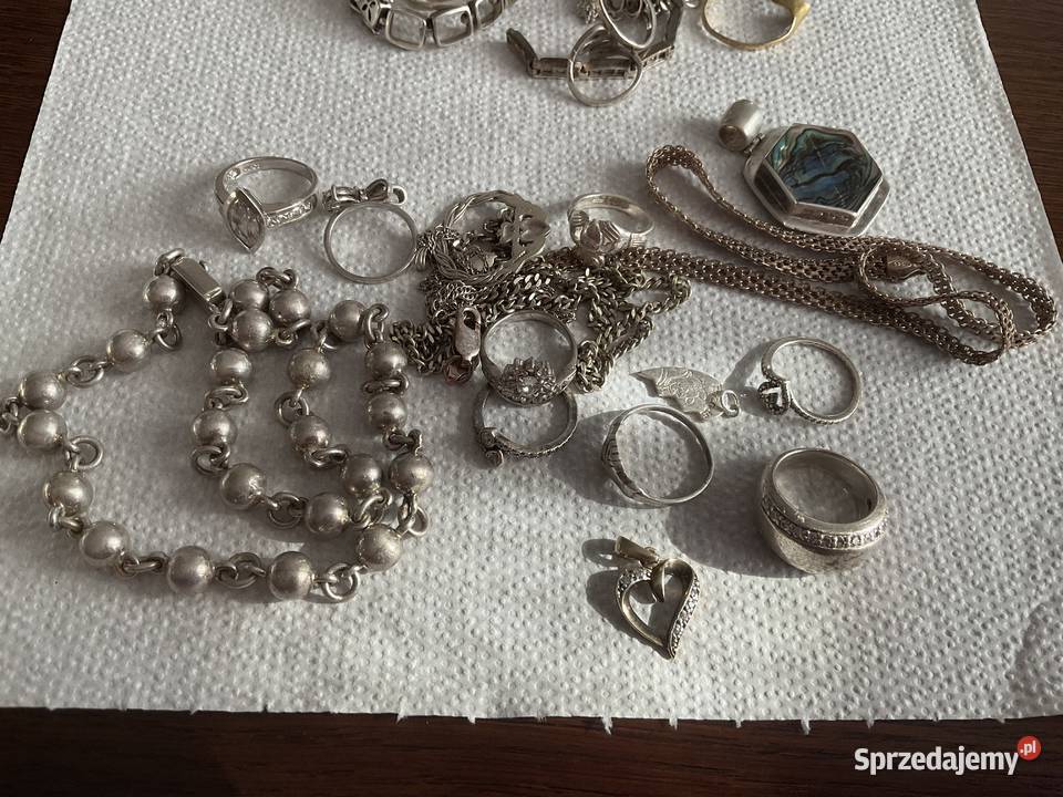 Sprzedam złom srebra prby 925 Sosnowiec