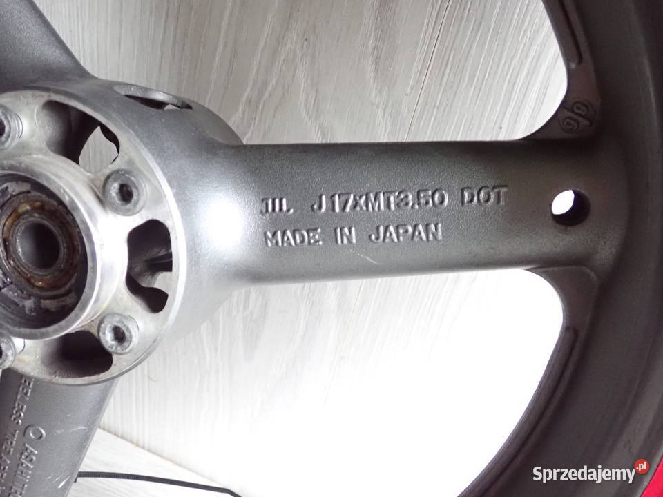 Koło Przód 17 x 350 Opona Suzuki SV 650 9802r Strzelce Krajeńskie