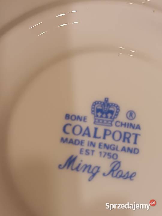 Zestaw Ming Rose Coalport Gorlice