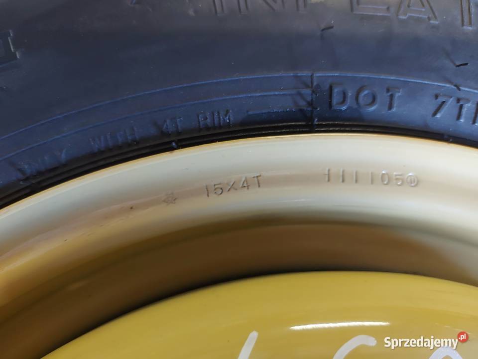 HONDA HRV koło dojazdowe 1359016 100M 5x1143