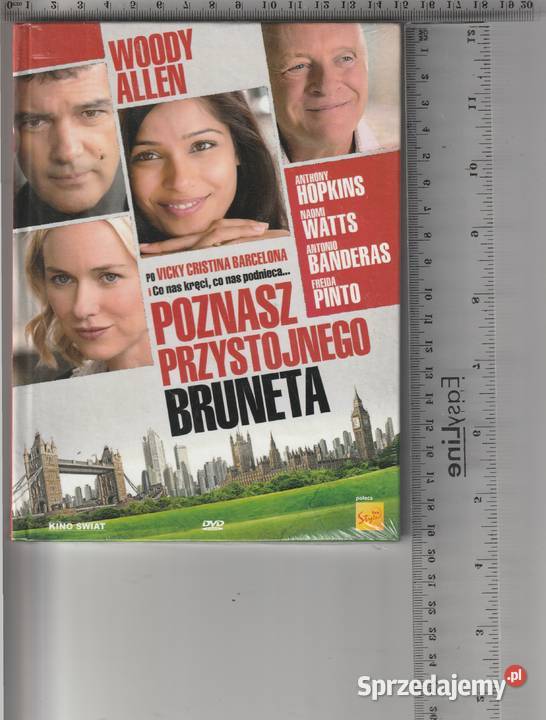Poznasz przystojnego bruneta Woody Allen DVD Pruszków