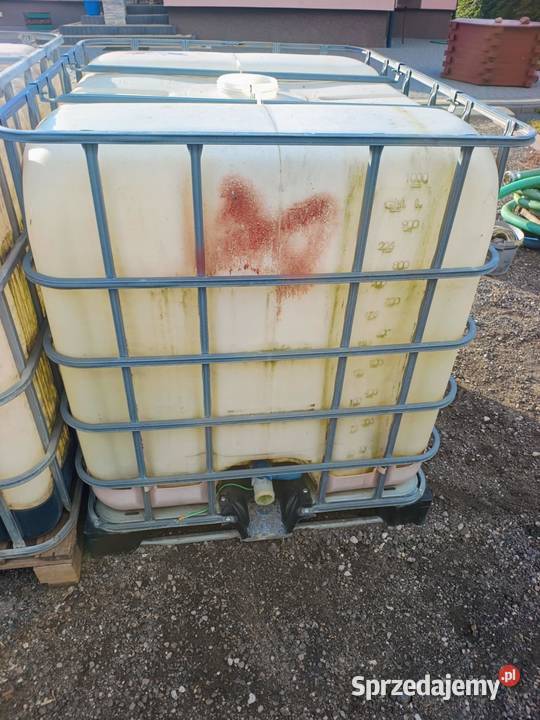 Mauzer Pojemnik Beczka Paletopojemnik 1000L Siostrzytów