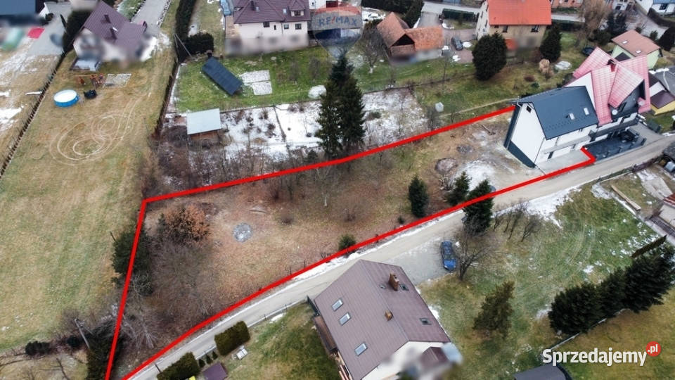 Dom 178 m2 na działce 1704 m2 Wieprz asfalt