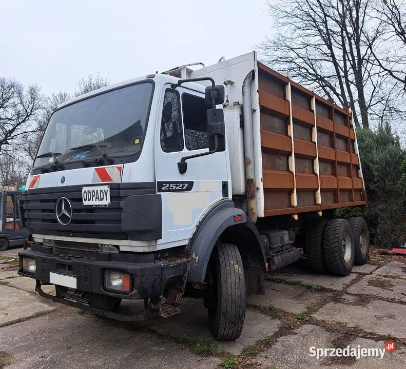MercedesBenz 2527 6x4 śmieciarka śląskie Bielsko-Biała