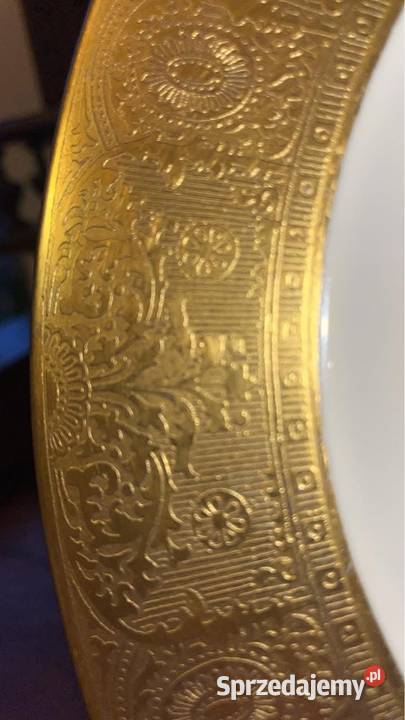 Patera ATLAS Made in USA Złoto inkrustowane pomorskie Gdańsk