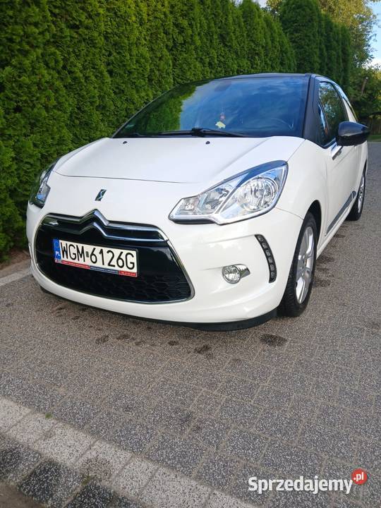 Sprzedam Citroen DS3 16 HDI DS3 mazowieckie Grodzisk Mazowiecki