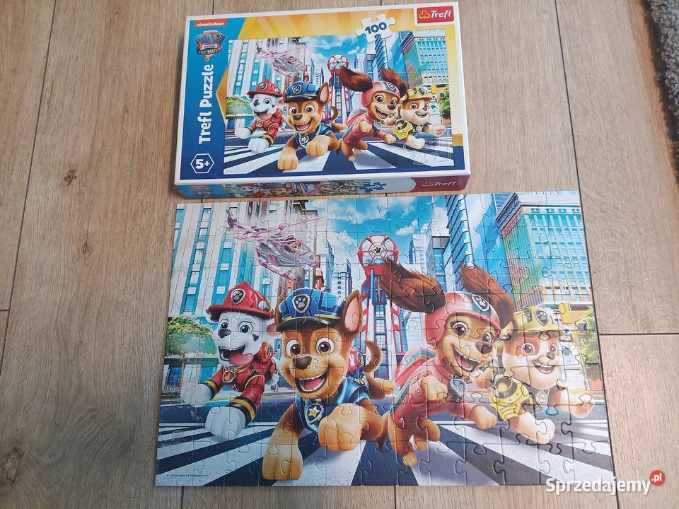 Puzle dzieci 6 opakowań Andrychów sprzedam