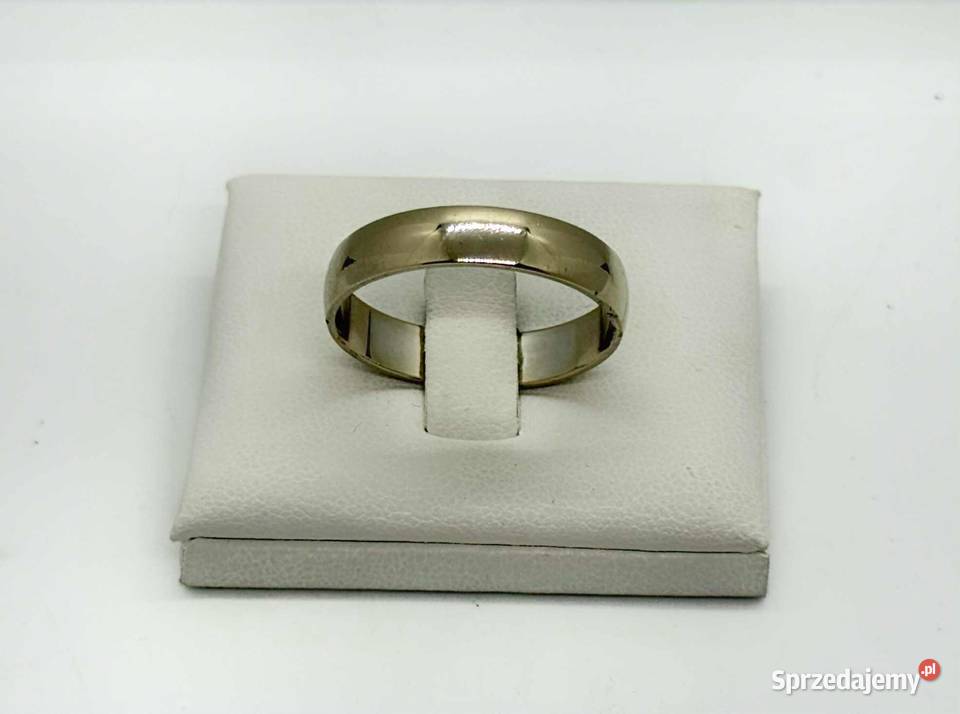 Złota obrączka pr585 508g R28 złoto warmińsko-mazurskie Elbląg sprzedam