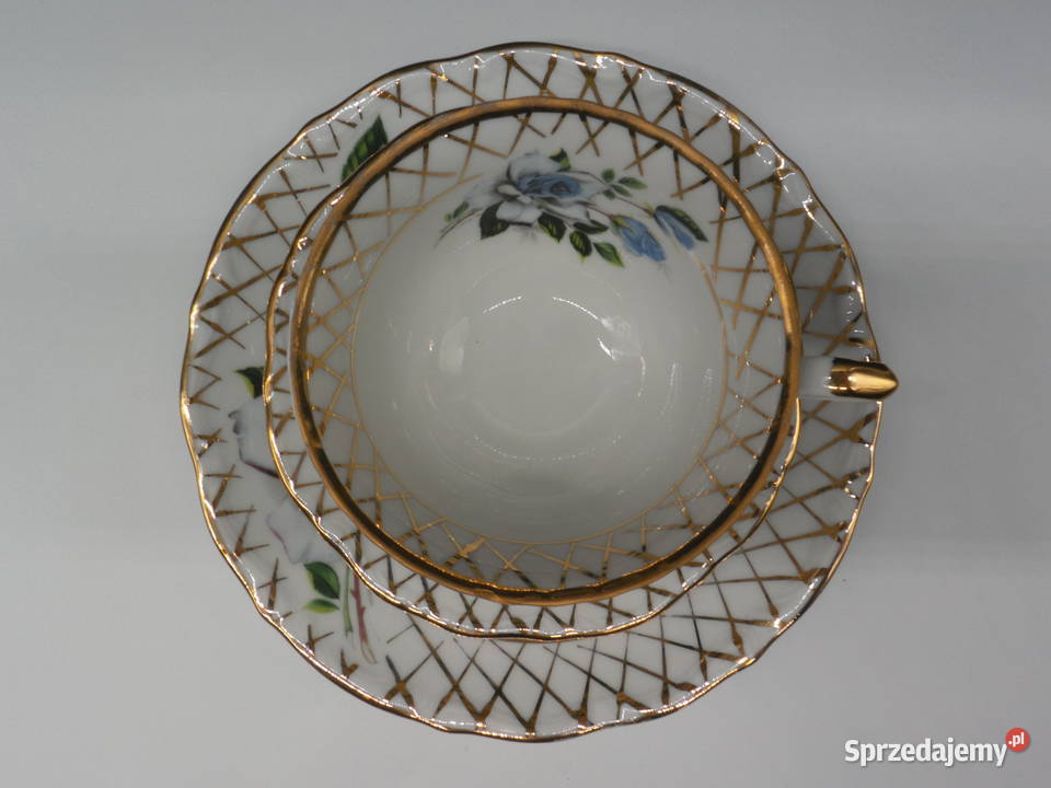 Trio śniadaniowe Porcelana CHODZIEŻ wielkopolskie