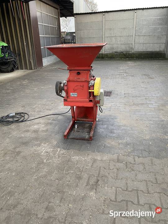 Śrutownik walcowy gniotownik orginał Żychów