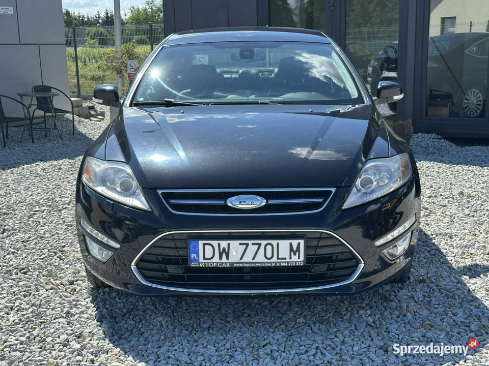 Ford Mondeo 20 TDCi 163 2010r skóry tempomat lakier metallic dolnośląskie Wrocław