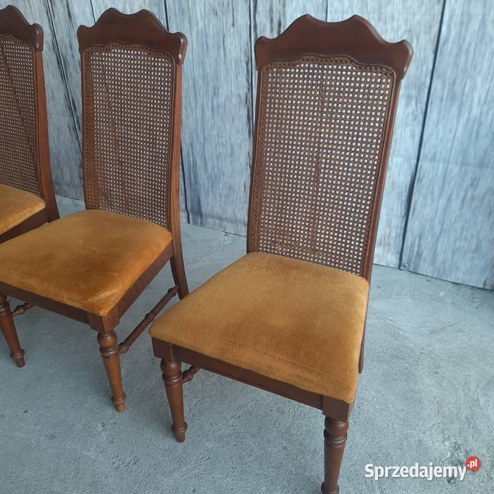 krzesła do jadalni z rafią 111