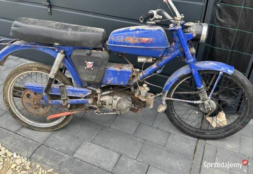 Romet ogar 200 deluxe 1984 czerwona śląskie Bielsko-Biała sprzedam