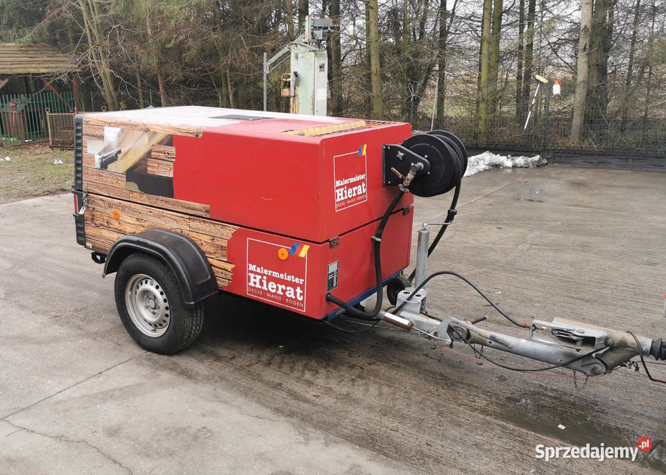 Kompresor śrubowy spalinowy Compair C55 14 bar Kraków