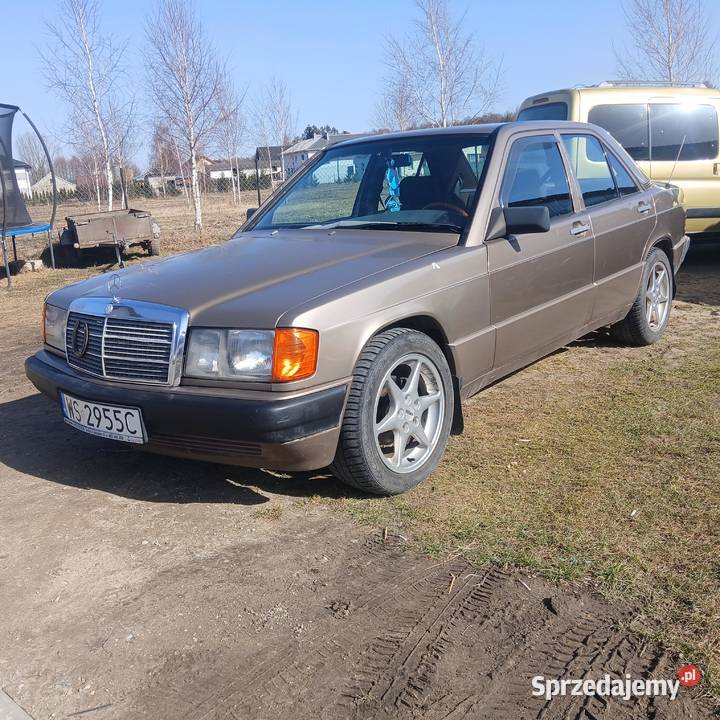 MERCEDES w201 20 Benzyna 1990r mazowieckie Siedlce