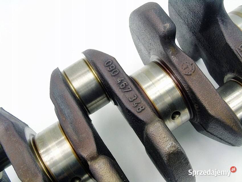 WAŁ KORBOWY 090467348 16 16V ASTRA F G VECTRA B Blok silnika Sosnowiec