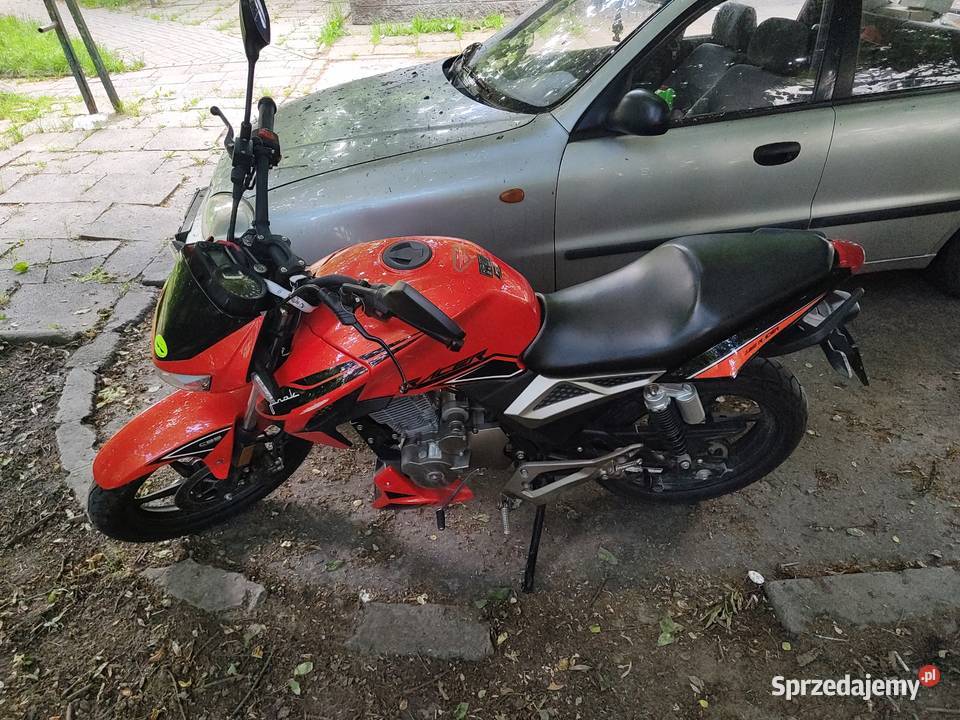 Junak Racer 125 ccm3 Orange Mały przebieg