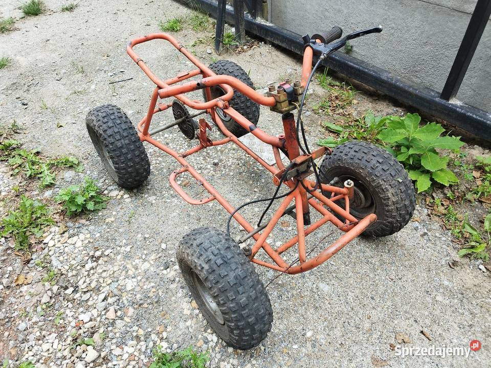 Rama z kołami quad dziecka wielkopolskie Słodków-Kolonia