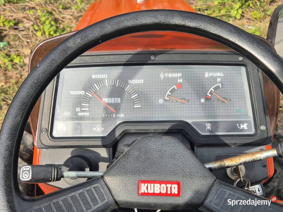 Traktorek traktor KUBOTA X20D 20 44 Małuszyn