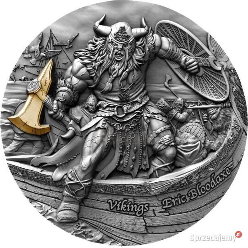 2020 Niue Island 5 Vikings Eric Bloodaxe Numizmatyka Warszawa